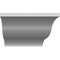 Ekena Millwork 5 1/2-in. W x 36-in. D x 40-in. H Funston Architectural Grade PVC Knee Brace BRCP055X36X40FST - alternate 2